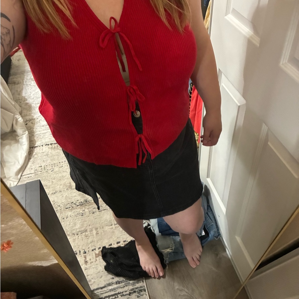 Abercrombie & Fitch Red Top